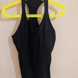 Fabletics racerback black tank